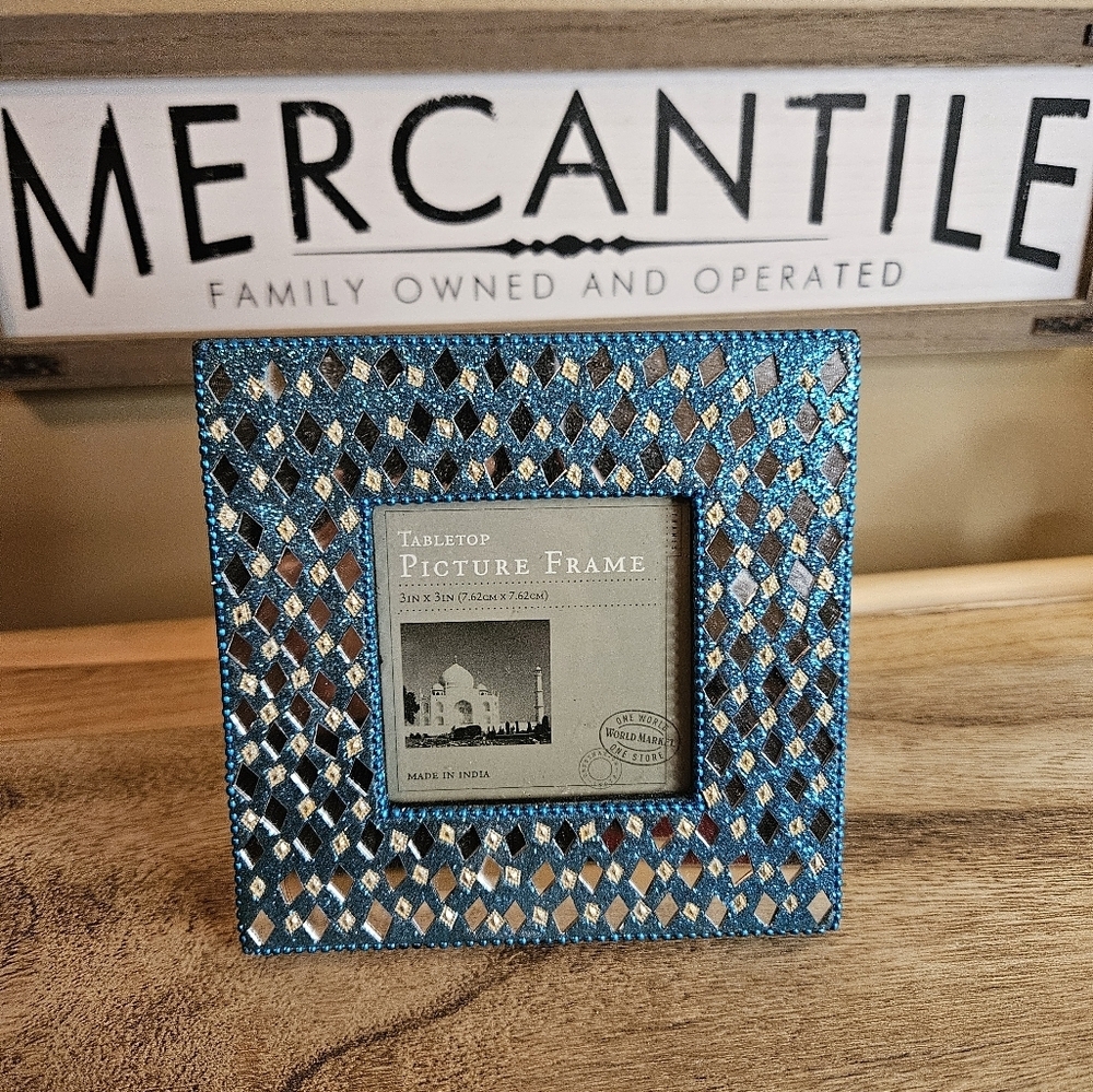 World Market Mosaic Picture Frame 3x3